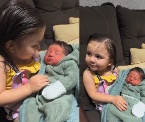 VÍDEO: capixaba de 2 anos encanta web ao conhecer irmão bebê